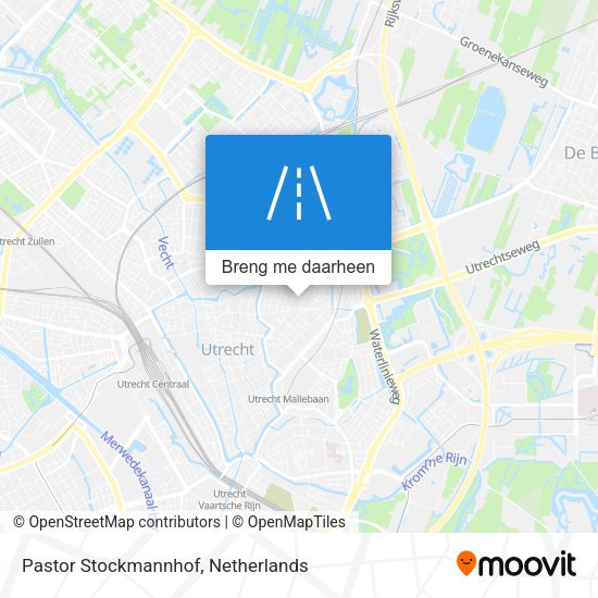 Pastor Stockmannhof kaart