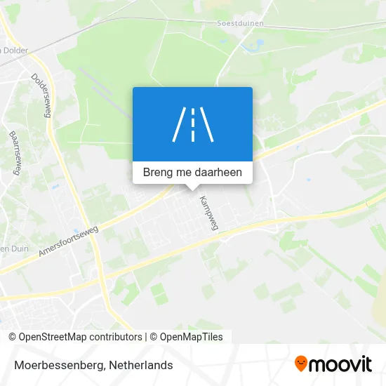Moerbessenberg kaart