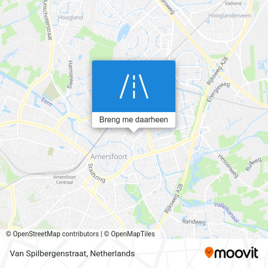 Van Spilbergenstraat kaart