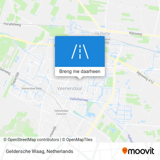 Geldersche Waag kaart