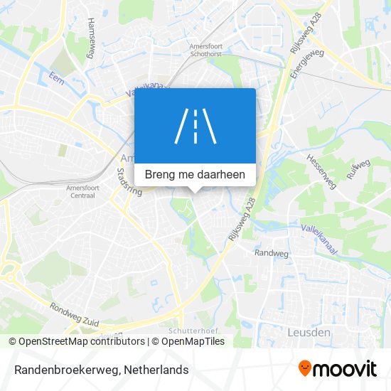 Randenbroekerweg kaart