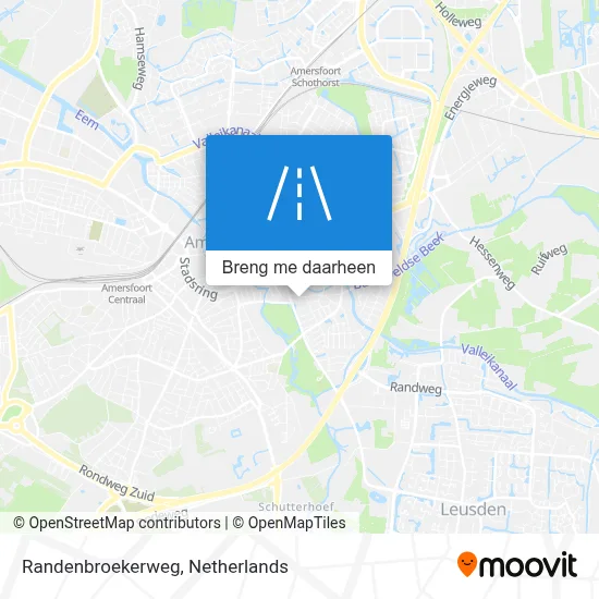 Randenbroekerweg kaart