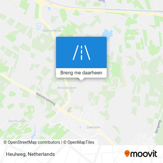 Heulweg kaart