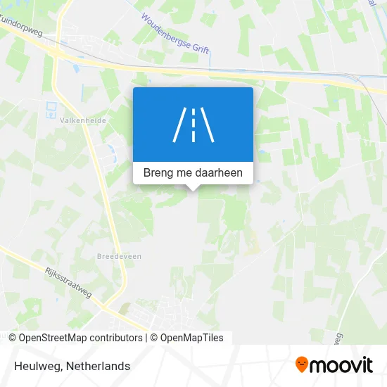 Heulweg kaart