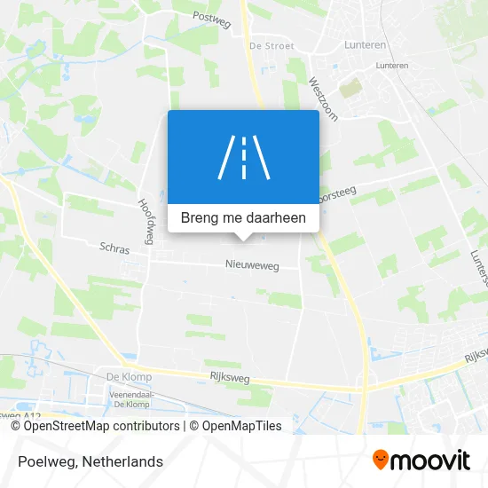 Poelweg kaart