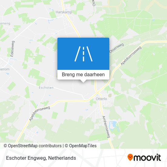 Eschoter Engweg kaart