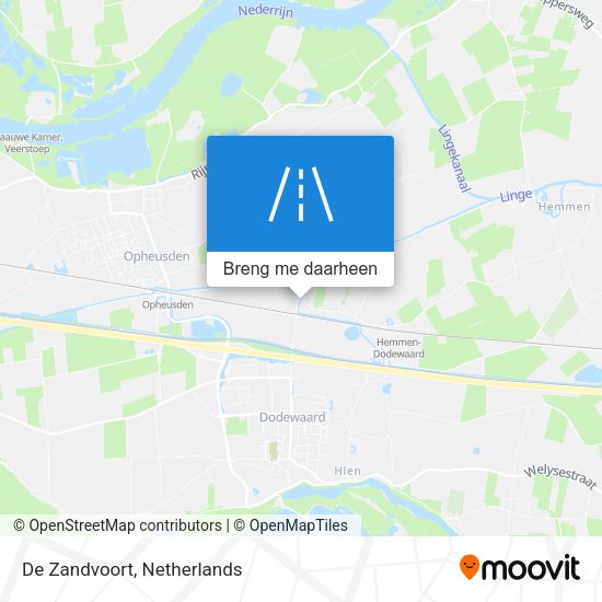 De Zandvoort kaart