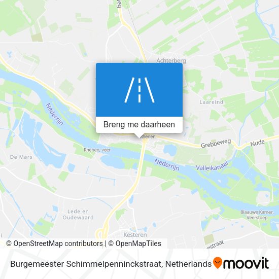 Burgemeester Schimmelpenninckstraat kaart