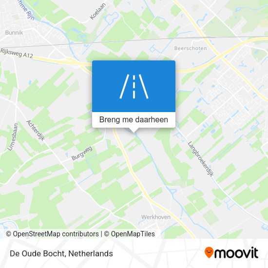 De Oude Bocht kaart