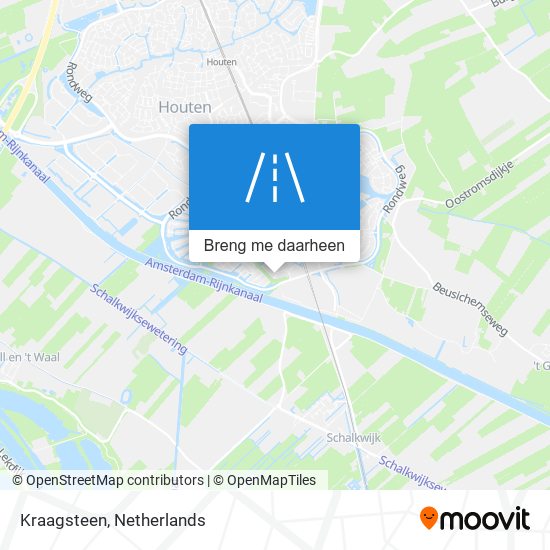 Kraagsteen kaart