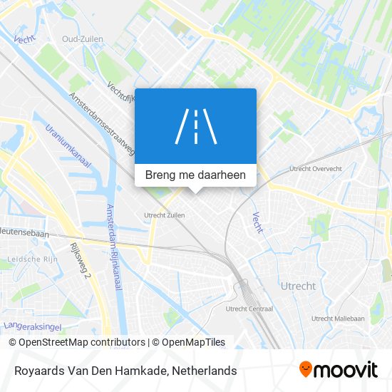 Royaards Van Den Hamkade kaart