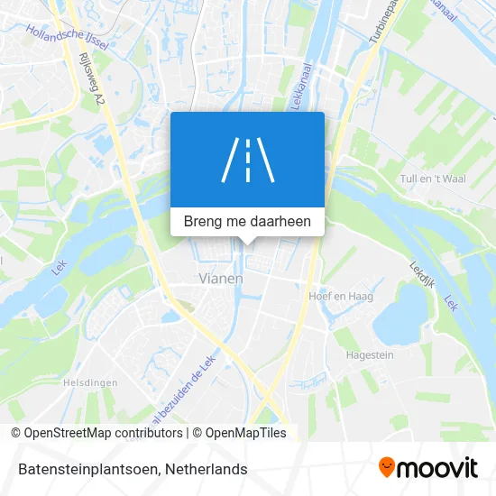 Batensteinplantsoen kaart