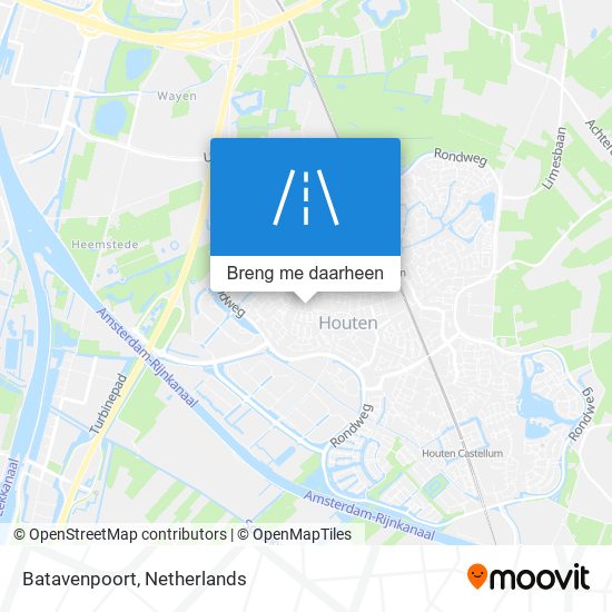 Batavenpoort kaart