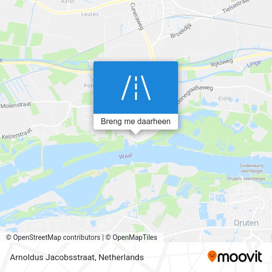 Arnoldus Jacobsstraat kaart