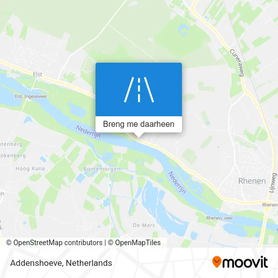 Addenshoeve kaart
