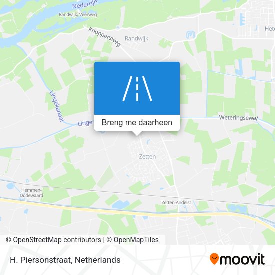 H. Piersonstraat kaart
