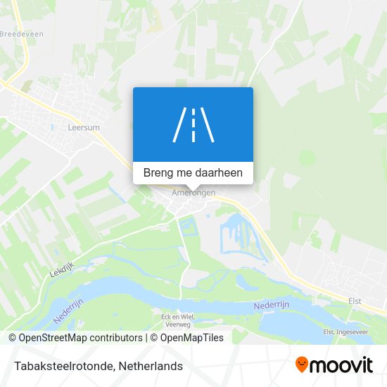 Tabaksteelrotonde kaart