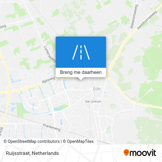 Ruijsstraat kaart