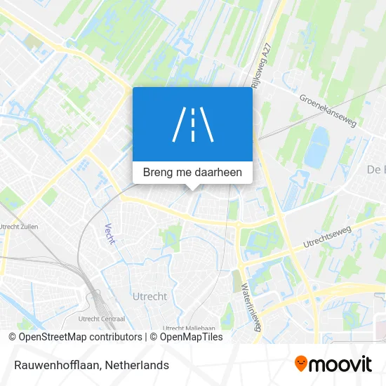 Rauwenhofflaan kaart