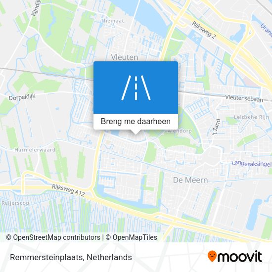 Remmersteinplaats kaart
