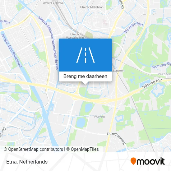 Etna kaart