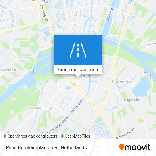 Prins Bernhardplantsoen kaart