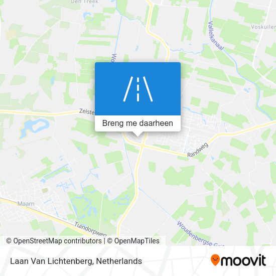 Laan Van Lichtenberg kaart