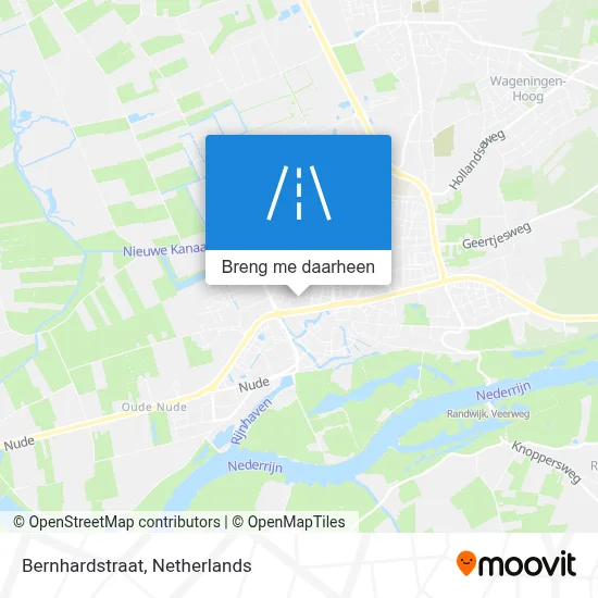 Bernhardstraat kaart