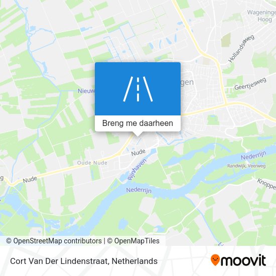 Cort Van Der Lindenstraat kaart