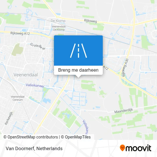 Van Doornerf kaart