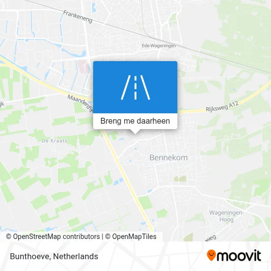 Bunthoeve kaart