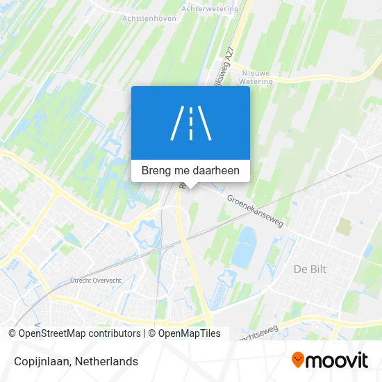 Copijnlaan kaart