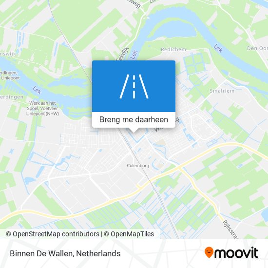 Binnen De Wallen kaart