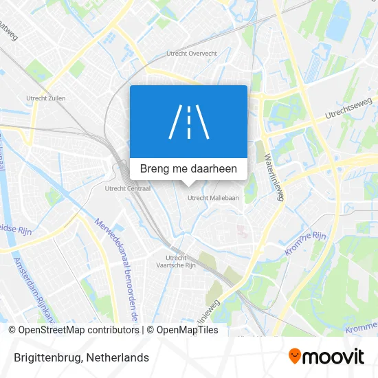 Brigittenbrug kaart