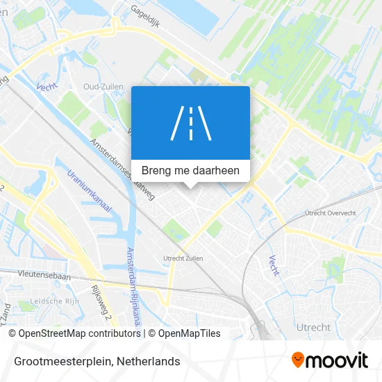 Grootmeesterplein kaart