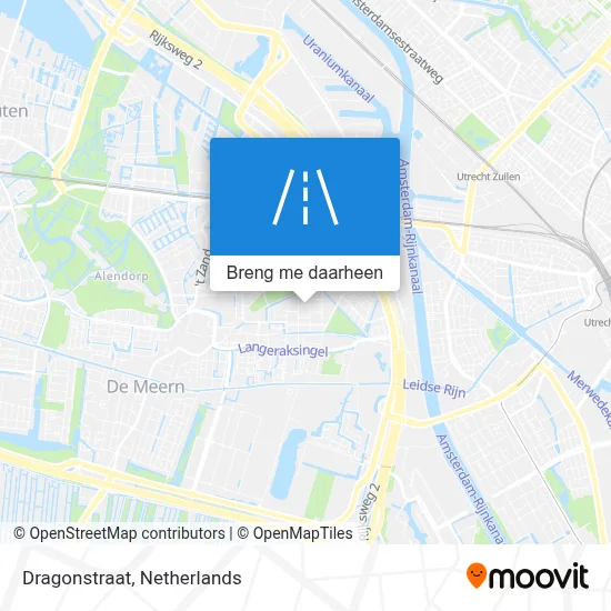 Dragonstraat kaart