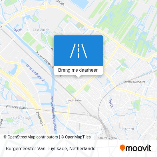 Burgemeester Van Tuyllkade kaart