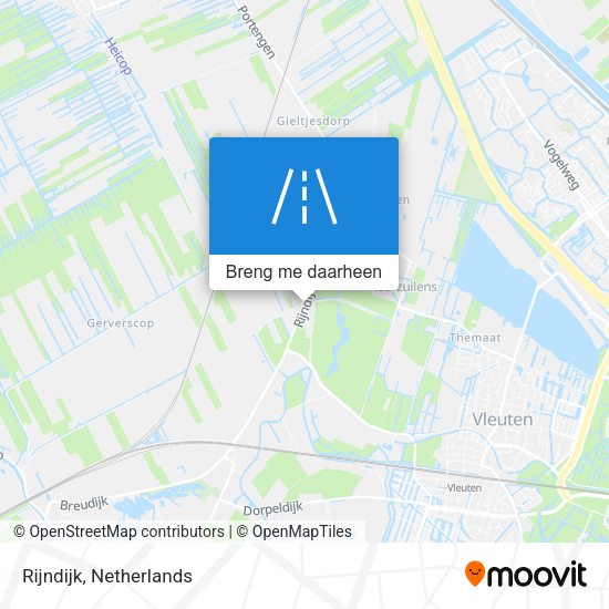 Rijndijk kaart