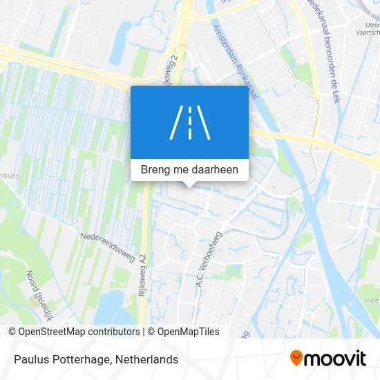Paulus Potterhage kaart