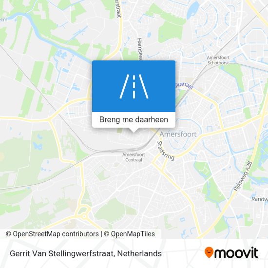 Gerrit Van Stellingwerfstraat kaart