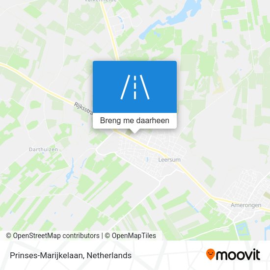 Prinses-Marijkelaan kaart