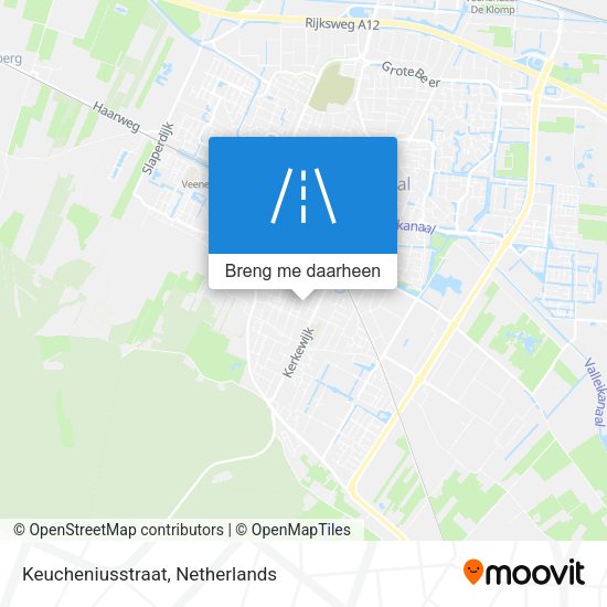 Keucheniusstraat kaart