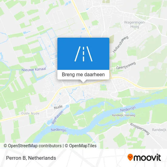 Perron B kaart