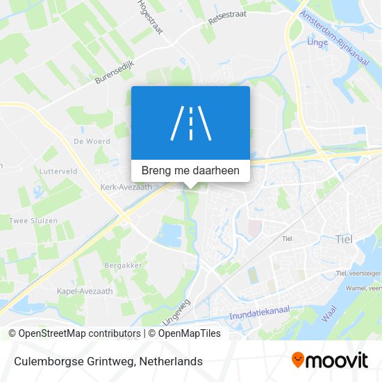 Culemborgse Grintweg kaart