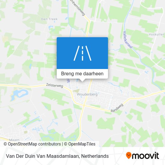 Van Der Duin Van Maasdamlaan kaart