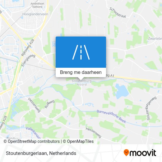 Stoutenburgerlaan kaart