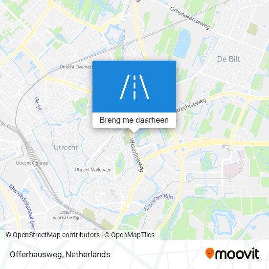 Offerhausweg kaart