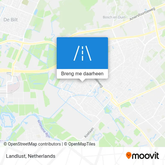 Landlust kaart