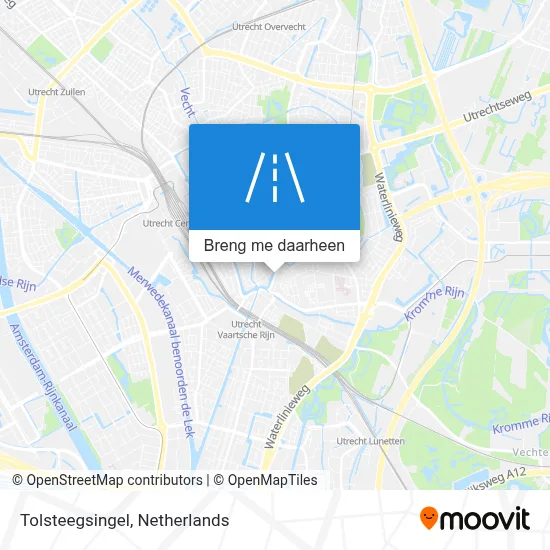 Tolsteegsingel kaart