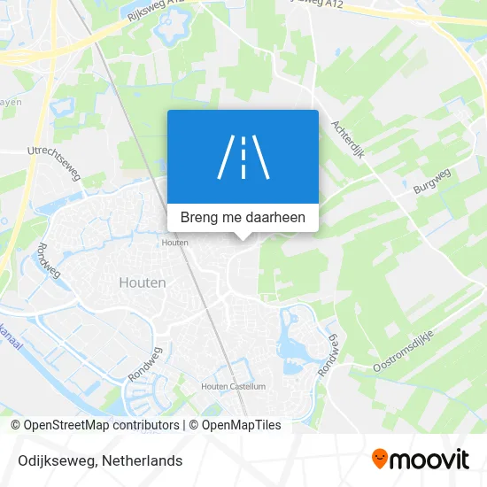 Odijkseweg kaart